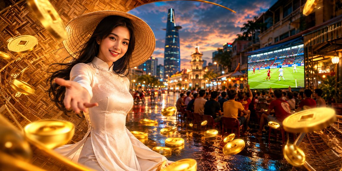 Người chơi cá cược bóng đá tại TP. Hồ Chí Minh trong trang phục truyền thống